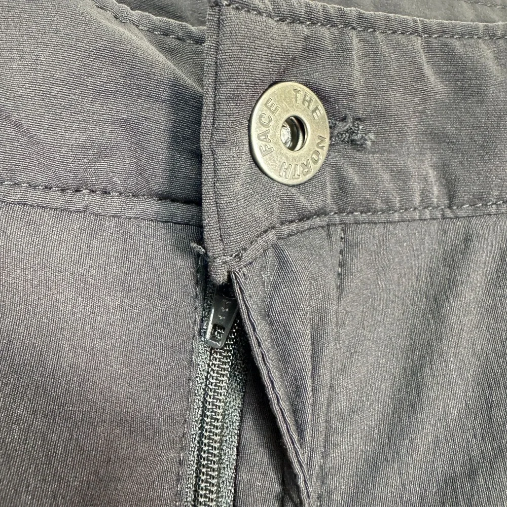 The North Face Mens Outdoor Pants 38x31 Black Nylon Stretch Hiking